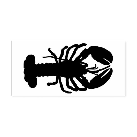 Kreeft Rubber Stamp Rubberstempel (Afrduk)