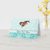 Kreeft; Schattige Kaart (Gele Bloem)