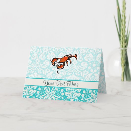 Kreeft; Schattige Kaart (Voorkant)