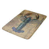 Kreeft Schelpdieren Zeevruchten Maine Classic Ocea Badmat (Gekanteld)