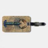 Kreeft Schelpdieren Zeevruchten Maine Classic Ocea Bagagelabel (Achterkant horizontaal)