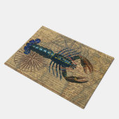 Kreeft Schelpdieren Zeevruchten Maine Classic Ocea Deurmat (Schuin)