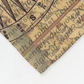 Kreeft Schelpdieren Zeevruchten Maine Classic Ocea Fleece Deken (Hoek)