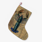Kreeft Schelpdieren Zeevruchten Maine Classic Ocea Kleine Kerstsok (Voorkant (Hangend))