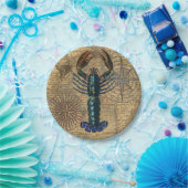 Kreeft Schelpdieren Zeevruchten Maine Classic Ocea Papieren Bordje (Feest)