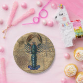 Kreeft Schelpdieren Zeevruchten Maine Classic Ocea Papieren Bordje (Feest)