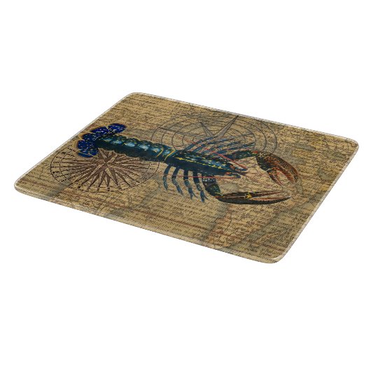 Kreeft Schelpdieren Zeevruchten Maine Classic Ocea Snijplank (Hoek)