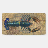 Kreeft Schelpdieren Zeevruchten Maine Classic Ocea Spandoek (Horizontaal)