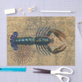 Kreeft Schelpdieren Zeevruchten Maine Classic Ocea Tissuepapier (Craft)