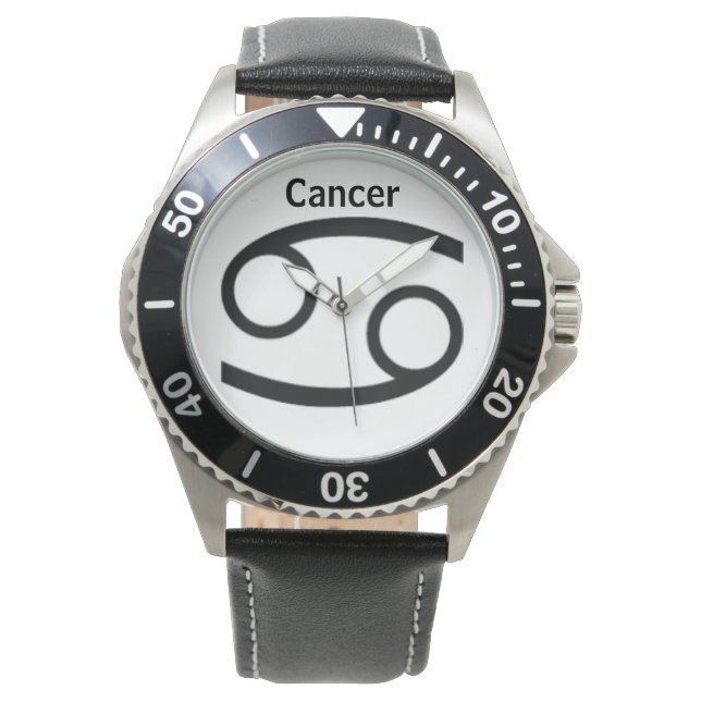 Kreeft Sterrenbeeld. Herenhorloges. Horloge (Voorkant)