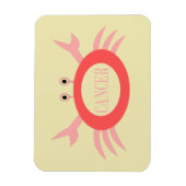 Kreeft Sterrenbeeld Krab Magneet (Verticaal)