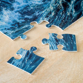 Kreeft Sterrenbeeld met Moeder en Kind Reiken naar Legpuzzel (Zijkant)