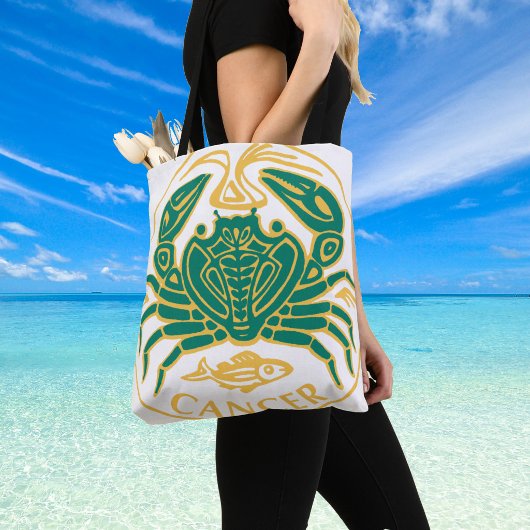 Kreeft Sterrenbeeld op een Tote Bag