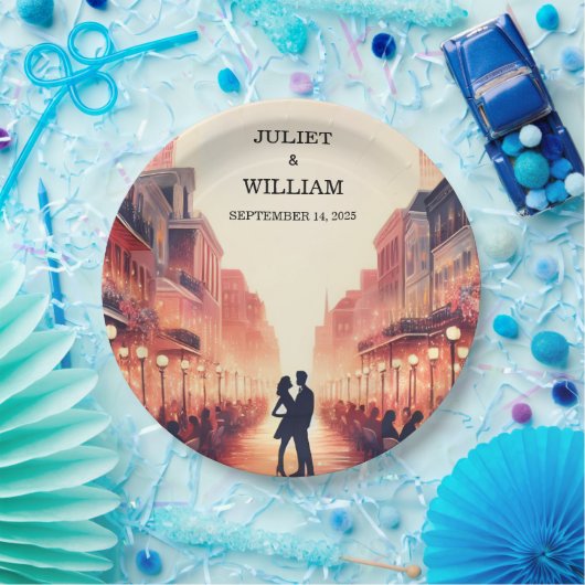 kreeft strand oceaan zomer new orleans bruiloft papieren bordje (Feest)