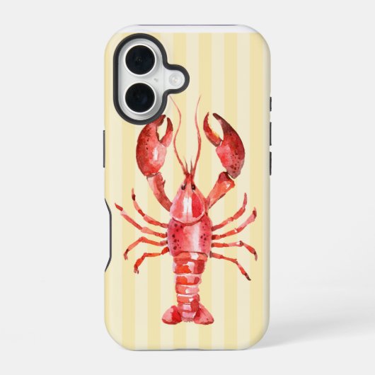 Kreeft telefoonhoesje iPhone 16 hoesje (Achterkant)