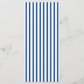 kreeft thema maine bruiloft menu (Achterkant)