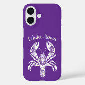kreeft-tropische bloemen- Case-Mate iPhone case (Achterkant)