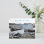 Kreeft vangt Newfoundland en Labrador Briefkaart (Staand voorkant)