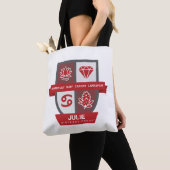 Kreeft Verjaardag Crest™ voor 1-22 juli Tote Bag (Dichtbij)