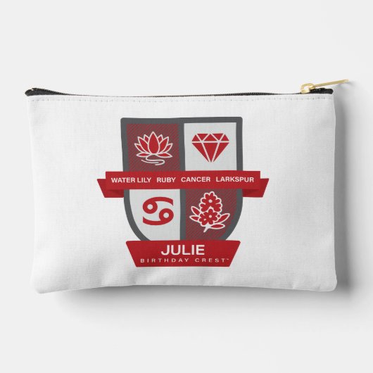 Kreeft Verjaardagsembleem™ voor 1-22 juli Etui (Achterkant)