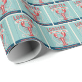 Kreeft vers gevangen dagelijks | Maine Cadeaupapier (Rol Hoek)