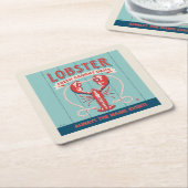 Kreeft vers gevangen dagelijks | Maine Kartonnen Onderzetters (Schuin)