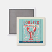 Kreeft vers gevangen dagelijks | Maine Magneet (Voorkant / Achterkant)