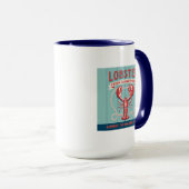 Kreeft vers gevangen dagelijks | Maine Mok (Voorkant rechts)