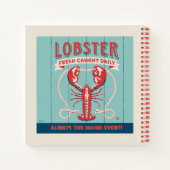 Kreeft vers gevangen dagelijks | Maine Notitieboek (Achterkant)