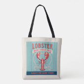 Kreeft vers gevangen dagelijks | Maine Tote Bag (Achterkant)