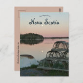 Kreeft Vist vallen in Nova Scotia Briefkaart (Voorkant / Achterkant)