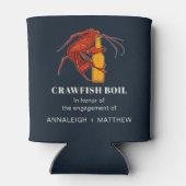 Kreeft Zeebanket Inzegening Feestje Blikjeskoeler (Achterkant)