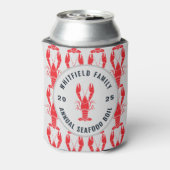 Kreeft Zeebanket Kookfeest Zomer Kreeftfeest Blikjeskoeler (Blikje Achterkant)