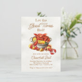 Kreeft Zeebanket Kookfestijn Kaart (Staand voorkant)