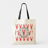 Kreeft Zeebanket Zomer Verjaardagsfeestje Tote Bag (Achterkant)