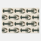  kreeft, zeezoogdier inpakpapier vel (Voorkant 2)