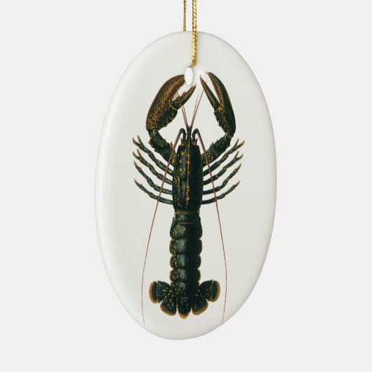  kreeft, zeezoogdier keramisch ornament (Rechts)