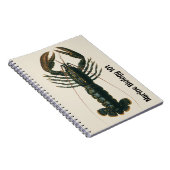  kreeft, zeezoogdier notitieboek (Rechterzijde)