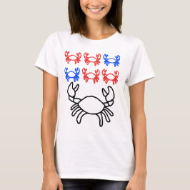 Kreeft Zodiac Krab T‑Shirt – Beschermende Kreeft T-shirt