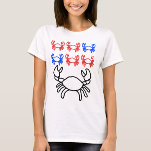 Kreeft Zodiac Krab T‑Shirt – Beschermende Kreeft T-shirt