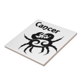 Kreeft Zodiac Symbool & Teken Tegeltje (Zijkant)
