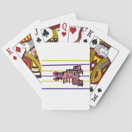 Kreeft zomer vreugde pokerkaarten