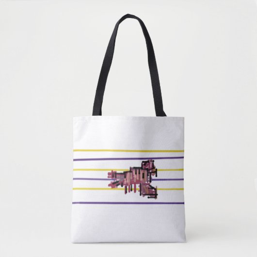 Kreeft zomer vreugde tote bag (Voorkant)
