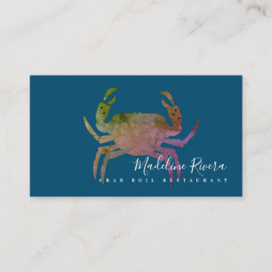 Kreeftachtig Krab Restaurant Rivierkreeft Eetcafé Visitekaartje