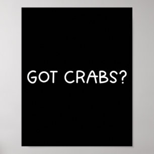 Kreeften Gevangen - Grappig Krabben Ontwerp - Krab Poster