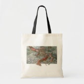 Kreeften in de oceaan,  art nouveau tote bag (Voorkant)