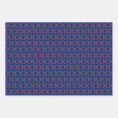 Kreeften Inpakpapier Plat Vel Set van 3 (Voorkant 2)