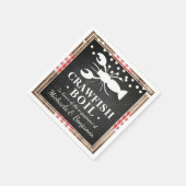 Kreeften Koken Rivierkreeften Rustieke Houten Verl Servet (Hoek)