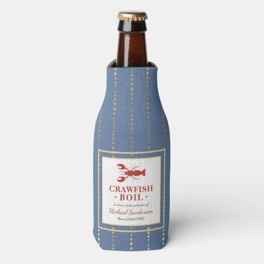 Kreeften Kook Gradafeest Flesjeskoeler (Fles Voorkant)