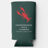 Kreeften Kookfeest Zomerfeest Activiteitenfeest Seltzer Blikjeskoeler (Voorkant)